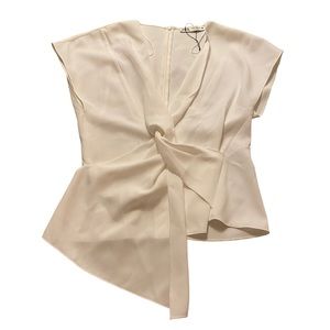 ZARA White Draped Blouse ✨ XS NWOT
$50